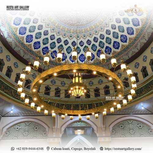 Lampu Masjid Nabawi atau lampu gantung untuk masjid