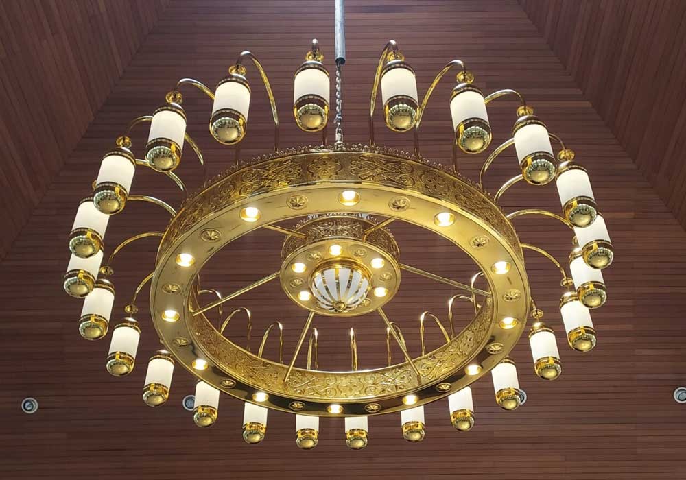 Lampu Masjid Nabawi